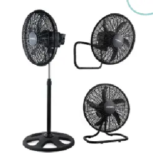 VENTILADOR ABANICO 18" 3 EN 1   CAJA X2