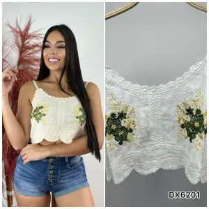 CROP TOP CROCHET