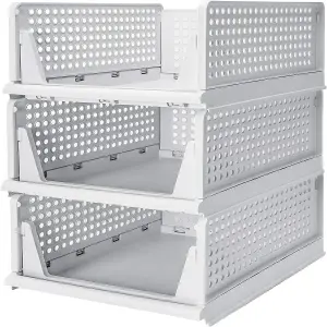 Organizador de armario apilable X 3