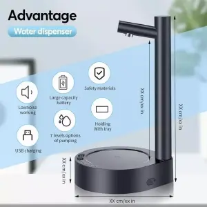 DISPENSADOR DE AGUA ELECTRICO AUTOMATICO