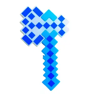 Juguete Hacha Minecraft Diamante Niños L