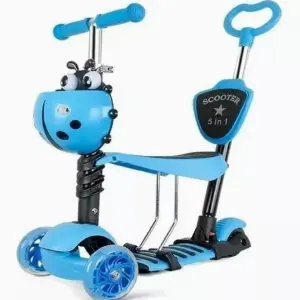 Patineta 3 Ruedas Scooter Musical Luces