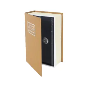 Caja fuerte tipo libro en acero inoxidab