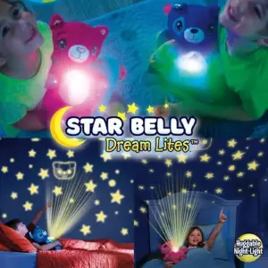 Peluche Star Belly Proyector De Luces 6