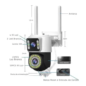 CAMARA PTZ DOBLE LENTE