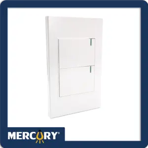 INTERRUPTOR DOBLE CONMUTABLE MERCURY PR