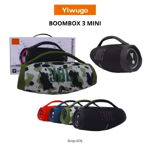 JBL 音箱 Boombox 3 小型的 Mini