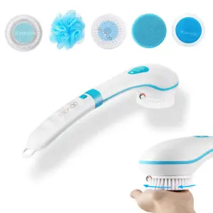 Cepillo Eléctrico Con Mango Largo 5 En 1