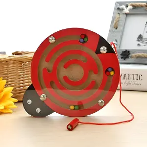 Juego Laberinto Magnetico Mariquita Dida