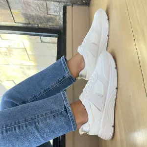 Tenis Casual Piram Talco Plata De Mujer