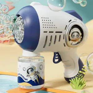 Pistola de burbujas astronauta