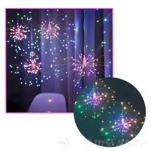 Cortina Led Fuegos Artificiales 3 Mt