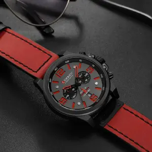 Reloj Curren 8314 Cuarzo Correa De Cuer