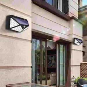 Lampara Led Solar Con Sensor De Movimien