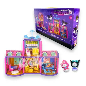 Mansión Casa 101 Pcs Kuromi Melody Casti