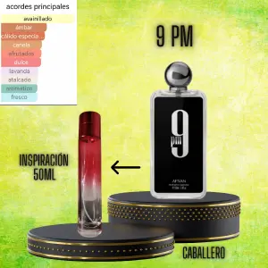 9pm Inspiración 50ml (Caballero)