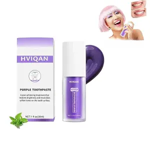 Purple Toothpaste Gel