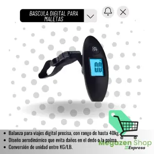 BASCULA DIGITAL PARA MALETAS