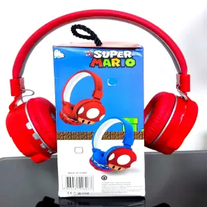 AUDIFONOS DIADEMA SUPER MARIO.