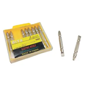 PUNTAS PARA TALADRO ESTRIA Y PALA X 10PC