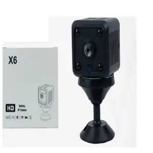 1 Cámara Mini Recargable X6