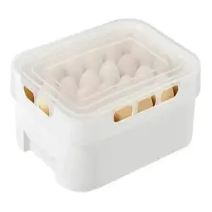 Canasta Porta Huevos Organizador Con Ta