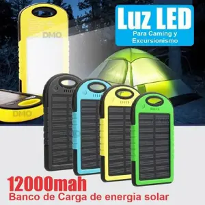 Cargador Celulares Batería Panel Solar