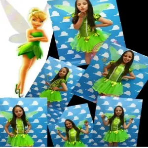Disfraz Niña Campanita Tinkerbell