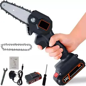 Mini Motosierra De Mano Portátil 1 Bater