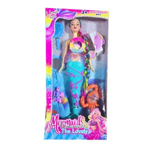 Muñeca Princesa Del Mar Sirena Accesorio