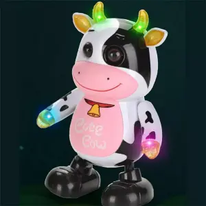 Robot Vaca Bailarin Con Luces Canta