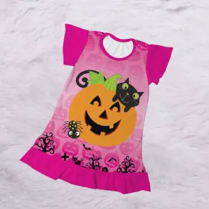 pijama niña calabaza