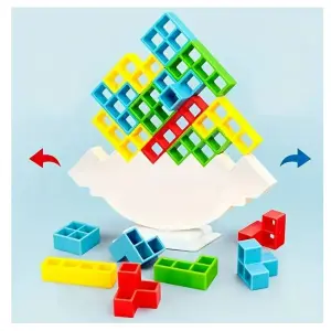 Juego De Equilibrio De Torre Tetra