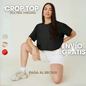 CROPTOP TELA PERUANA