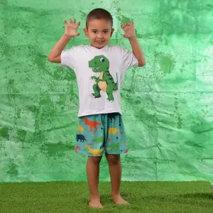 pijama niño dinosaurio
