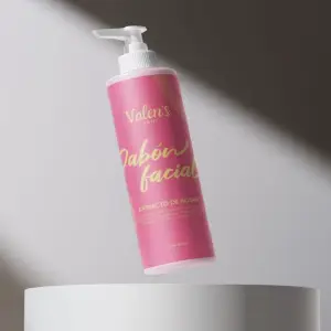 JABON FACIAL CON EXTRACTO DE ROSAS