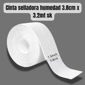 Cinta selladora humedad 3.8cm x 3.2mt sk