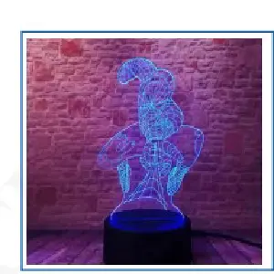 LÁMPARA 3D SPIDERMAN LED