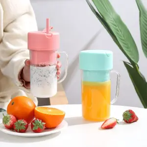MINI VASO LICUADORA PORTATIL PITILLO