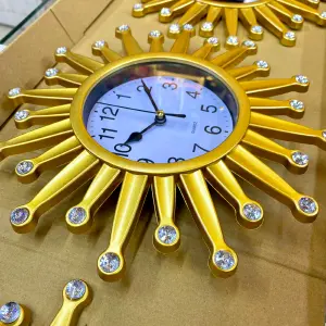 Reloj En Estrella Con Dos Espejos