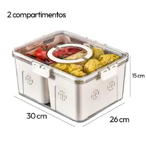 CAJA HERMETICA ALMACENADORA DE ALIMENTOS