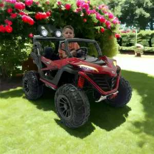 Carro Eléctrico Niño Gigante Doble Puest