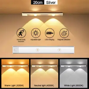 Dt Lámpara Led 20cm Recargable