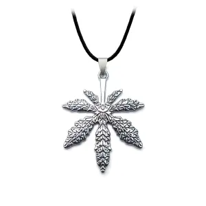 Collar Planta Reggae Simbolo + Estuche