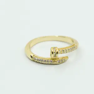 ANILLO DORADO SERPIENTE CASCABEL
