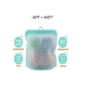 Bolsa Hermética Silicona Reutilizable