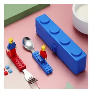 Cubierto Lego en Caja