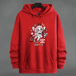 Buzo, Buso Hoodie KAROL G ROJO
