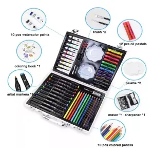 Set De Arte 145 Piezas Para Niñ0