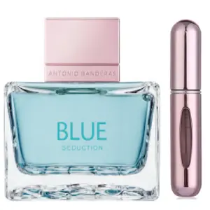 BLUE SEDUCTION DAMA + Perfumero
